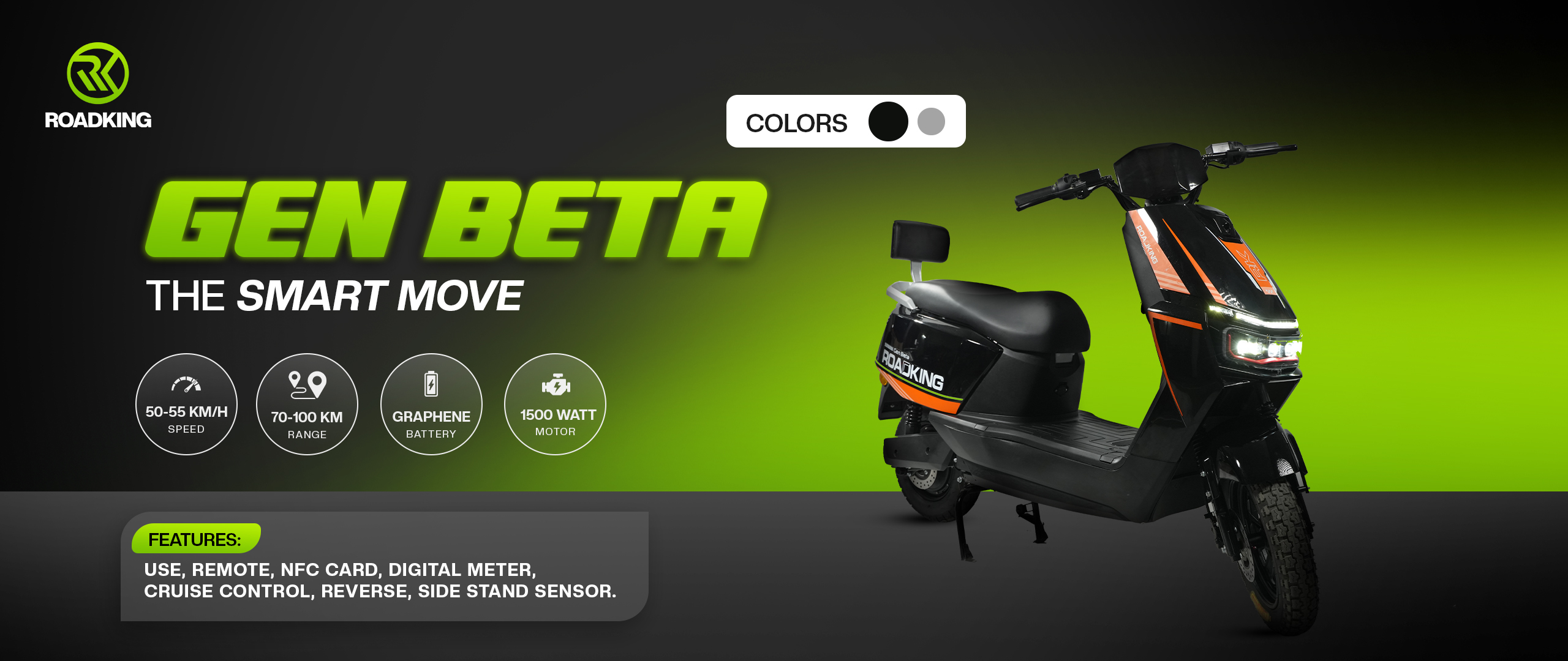 GEN BETA BLACK BANNER