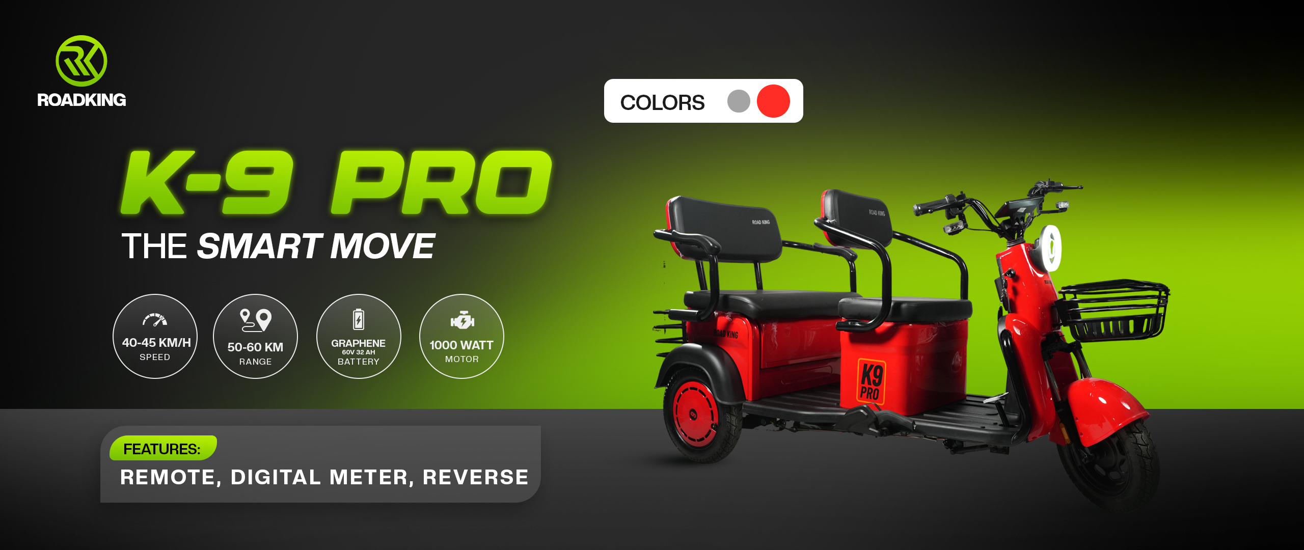 K 9 PRO RED BANNER
