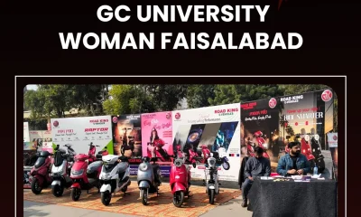 The Roadking stall at GC University went perfectly !Roadking bikes deliver top performance and